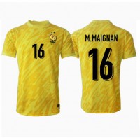 Maglia Calcio Francia Mike Maignan #16 Portiere Prima Divisa Europei 2024 Manica Corta